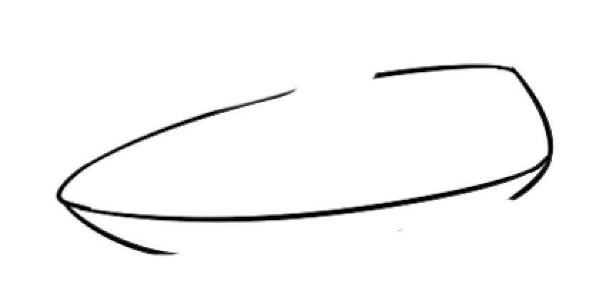 船简笔画