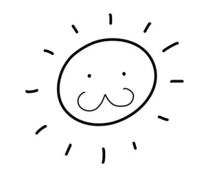 太阳简笔画