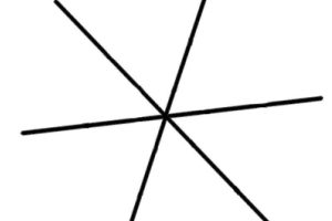 雪花简笔画
