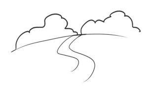 河流简笔画