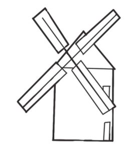 风车简笔画