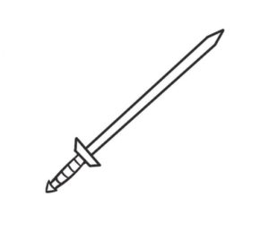 兵器简笔画
