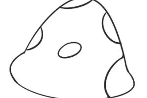 蘑菇简笔画