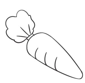 胡萝卜简笔画