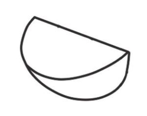哈密瓜简笔画