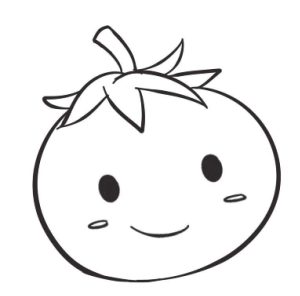 西红柿简笔画