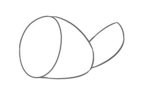 莲藕简笔画