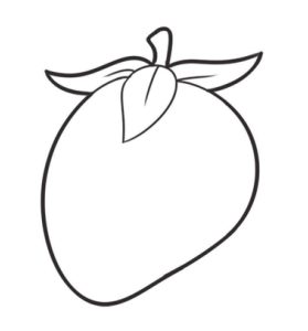 草莓简笔画