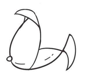 芒果简笔画