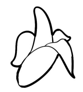 香蕉简笔画