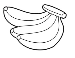 香蕉简笔画