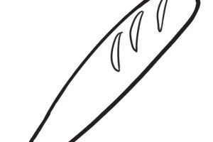 面包简笔画
