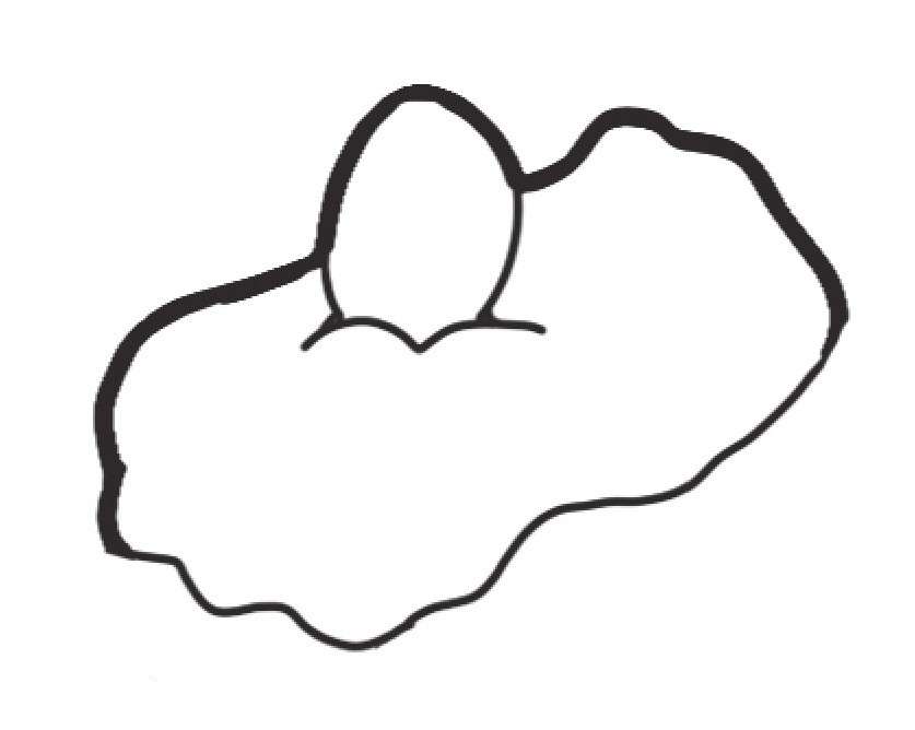 蛋糕简笔画