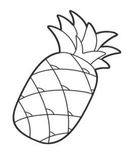 菠萝简笔画