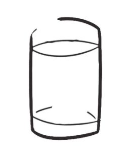 饮料简笔画