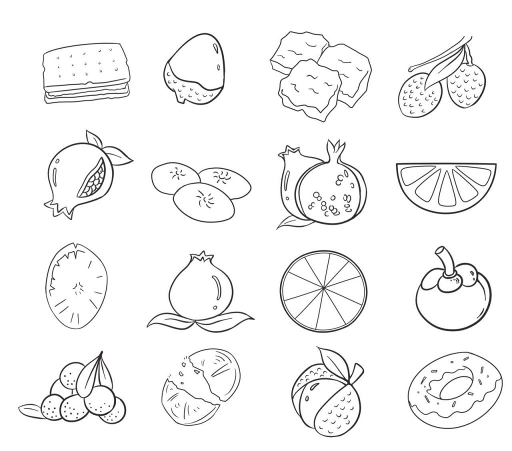 食物简笔画