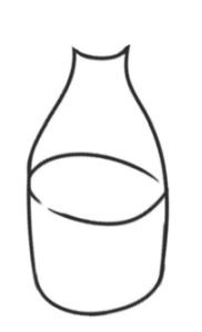 瓶子简笔画