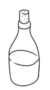 瓶子简笔画