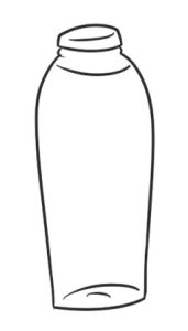 瓶子简笔画