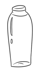 瓶子简笔画