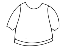 上衣简笔画