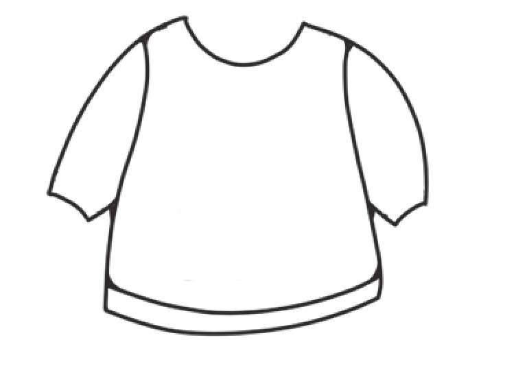 上衣简笔画