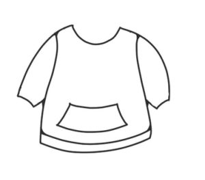 上衣简笔画
