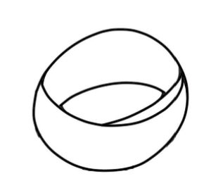 围巾简笔画