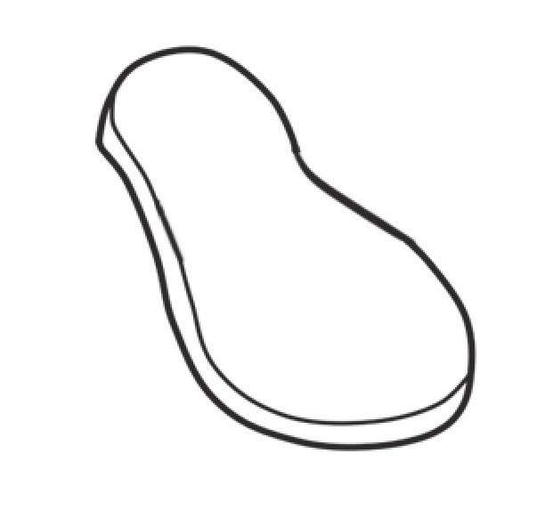 鞋子简笔画