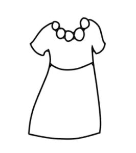 裙子简笔画