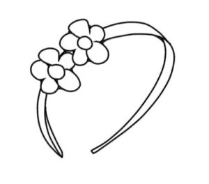 发箍简笔画