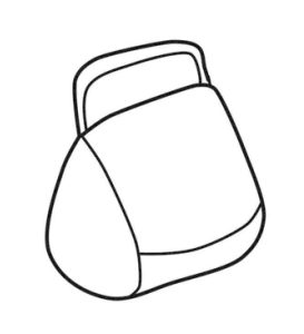手提包简笔画