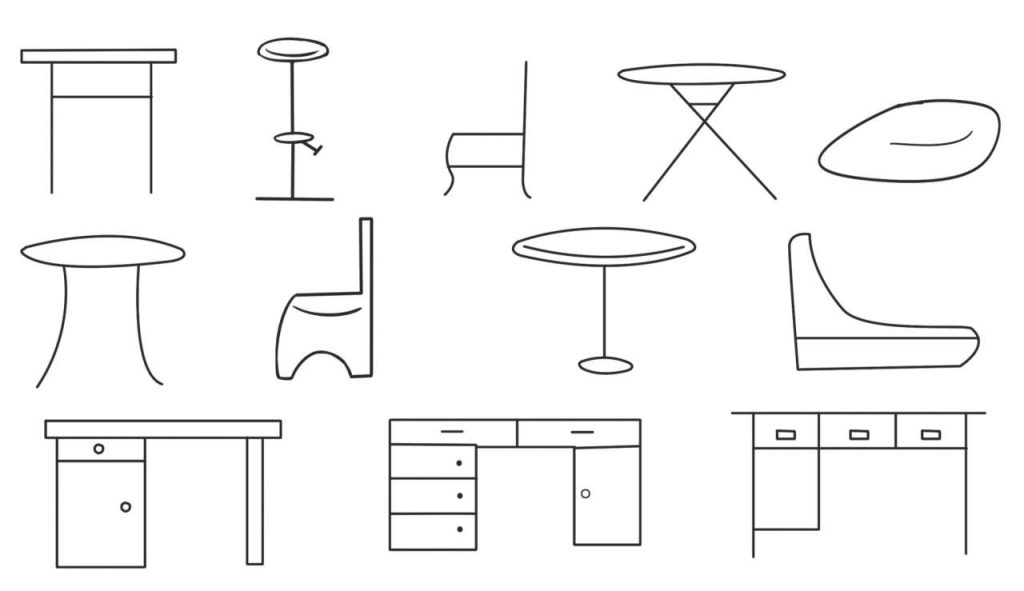 椅子简笔画