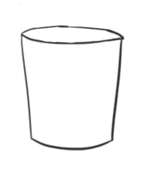 刷牙杯简笔画