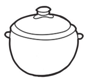 电饭煲简笔画