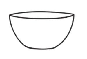 碗简笔画