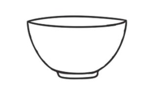 碗简笔画