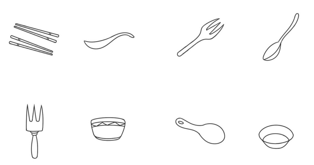 碗简笔画
