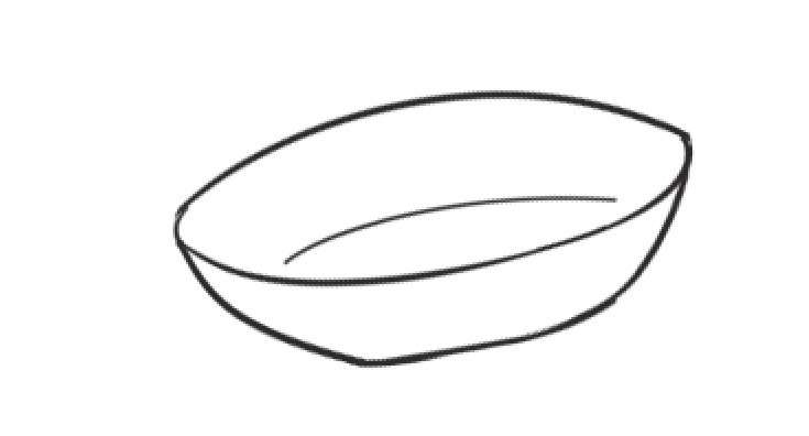 平底锅简笔画