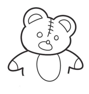小熊简笔画