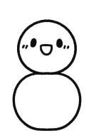 雪人简笔画