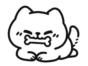 小柴犬简笔画