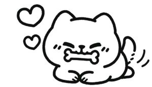 小柴犬简笔画
