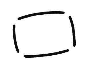 星星枕头简笔画