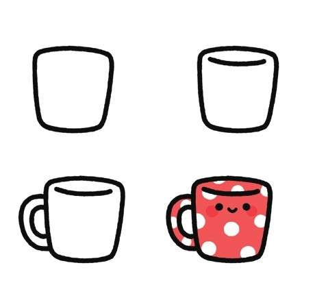 漱口杯简笔画