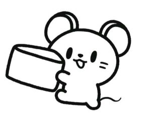 小老鼠简笔画