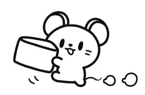 小老鼠简笔画
