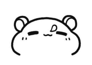 小仓鼠简笔画