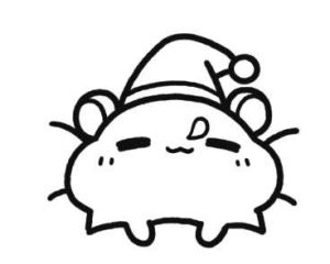 小仓鼠简笔画