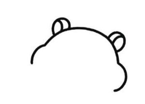 小仓鼠简笔画